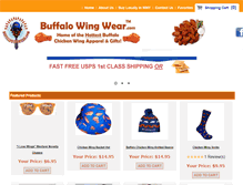 Tablet Screenshot of buffalowingwear.com